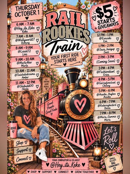Other - 🚂 Rail Rookies 🚂 October 1st 🚂